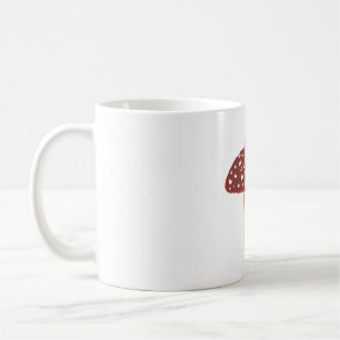 Caneca De Café Sapo em um Cogumelo