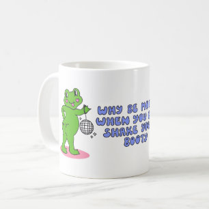 Caneca De Café Sapo engraçado