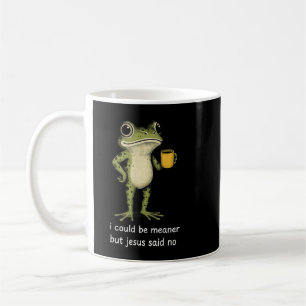 Caneca De Café Sapo Engraçado Amante de Café Citação Sarcástica d