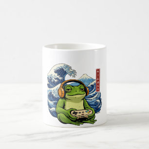 Caneca De Café Sapo Gamer Japonês — Sapo Gamer Japonês Vintage