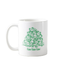 Sapo Green Line Art Personalizado