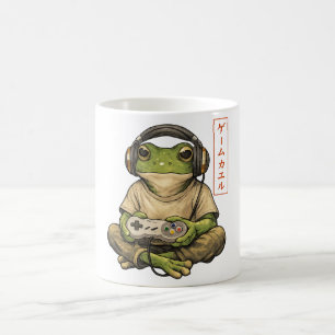 Caneca De Café Sapo Japonês de Jogos Artísticos para Homens Mulhe