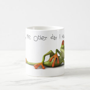 Caneca De Café Sapo Lounging