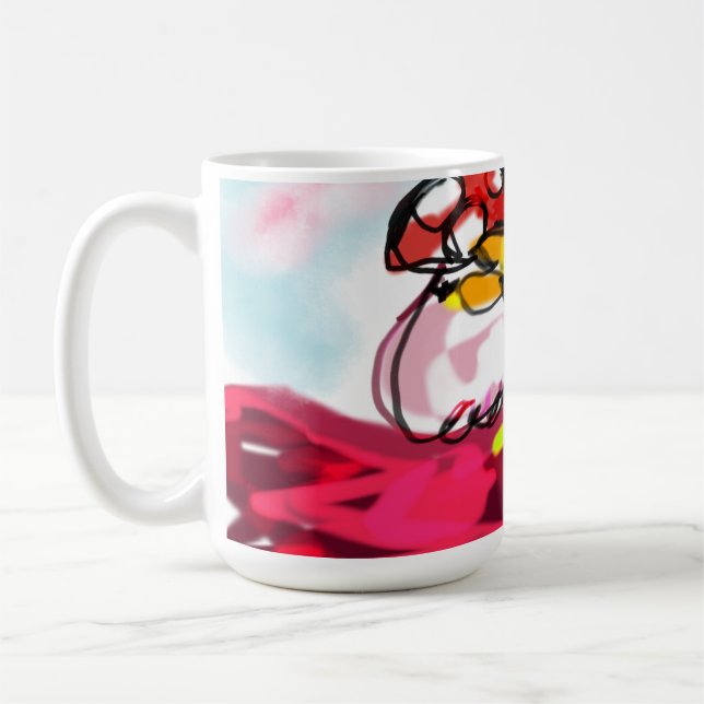Caneca De Café Sapo Mushroom (Esquerda)