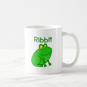 Caneca De Café Sapo Ribbit