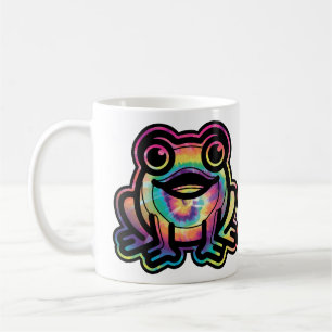 Caneca De Café Sapo Tie Dye