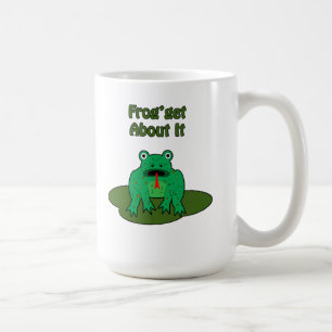 Caneca De Café Sapo verde - o sapo obtem sobre ele