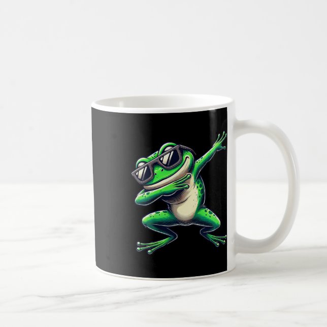 Caneca De Café Sapo Vestindo Pulsação (Direita)
