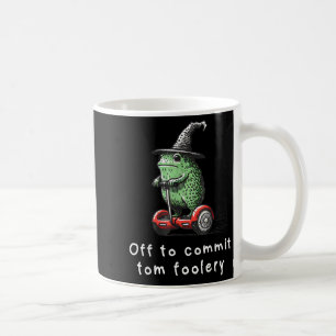 Caneca De Café Sapo Whimsical Para Cometer O Tom Foolery Para