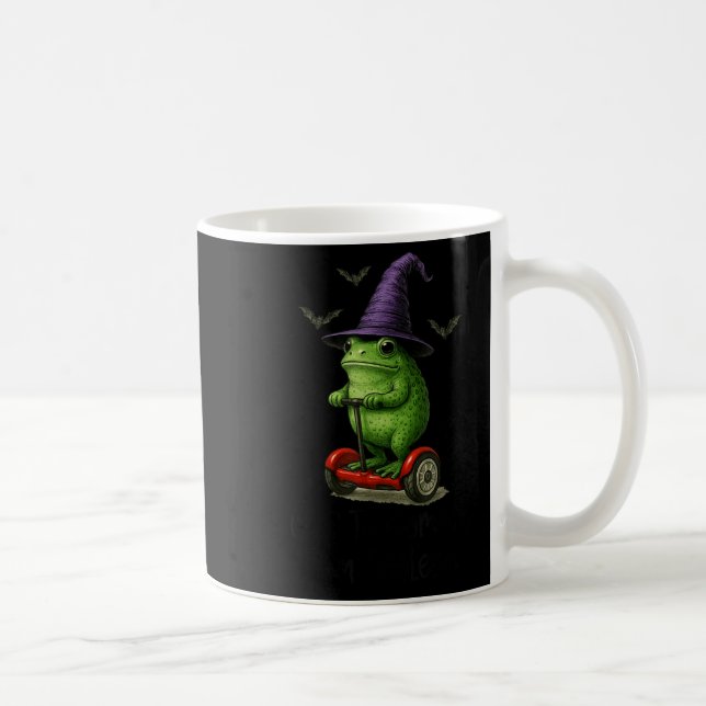 Caneca De Café Sapo Whimsical Para Cometer O Tom Foolery Para (Direita)