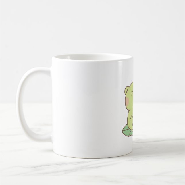 Caneca De Café Sapos Encantados Apaixonados (Esquerda)