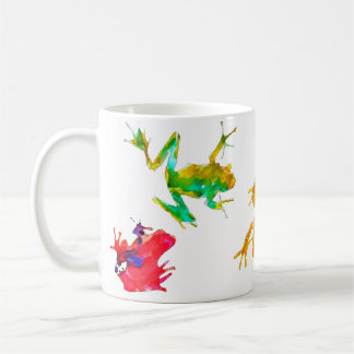 Caneca De Café sapos tropicais