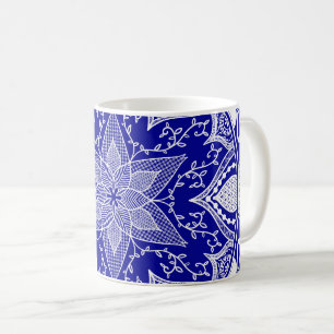 Caneca De Café Sapphire Mandala
