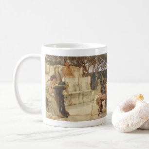 Caneca De Café Sappho e Alcaeus por Sir Lawrence Alma Tadema