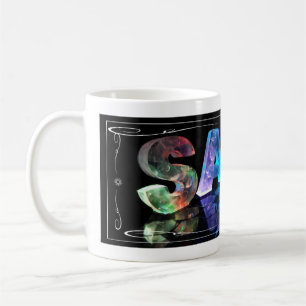 Caneca De Café Sara - a Sara conhecida em 3D ilumina-se (a