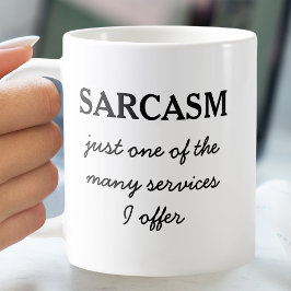 Caneca De Café Sarcasm Funny Cote