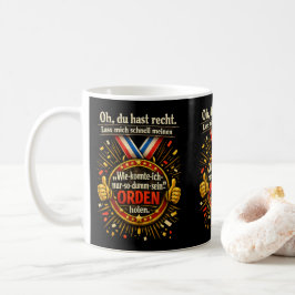Caneca De Café Sarcastic Award Quote – Medal Humor Design