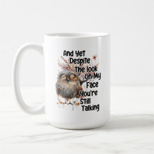 Caneca de Café Sarcástica Engraçada