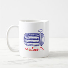 Caneca De Café Sardine tin