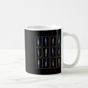 Caneca De Café Sardinha Lata Peixe Tomate Menina Verão Litoral La