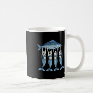 Caneca De Café Sardinha Peixe Enlatado Sereia Verão Pescador Cost
