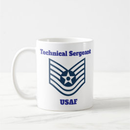 Caneca De Café Sargento Técnico Insignia Coffee Mug