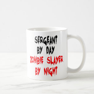 Caneca De Café Sargento Zombie Piada