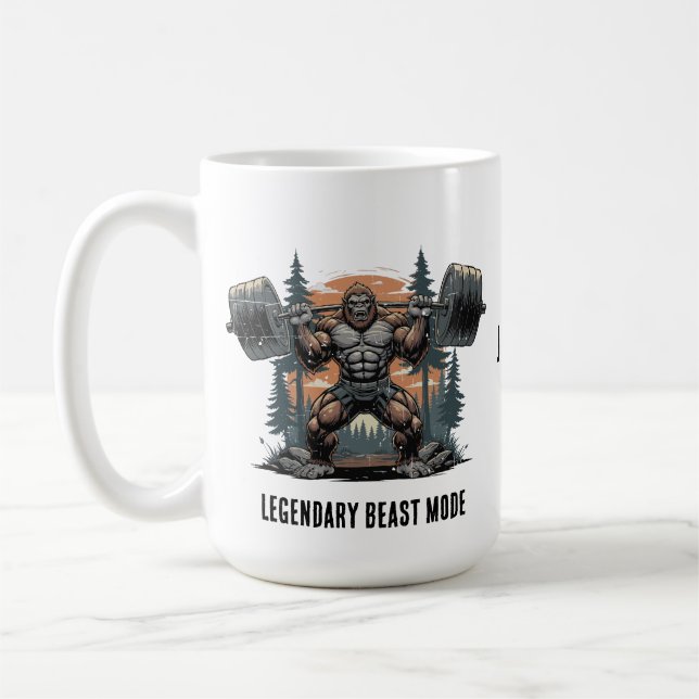 Caneca De Café Sasquatch  (Esquerda)