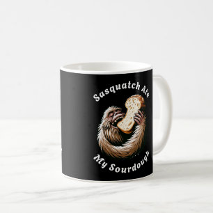 Caneca De Café Sasquatch Comeu Minha Meia