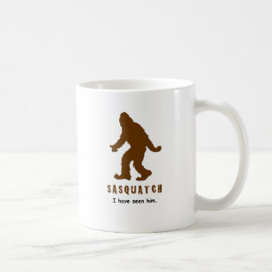 Caneca De Café Sasquatch - Eu o vi