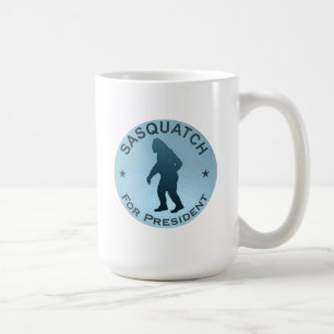 Caneca De Café Sasquatch Para Presidente