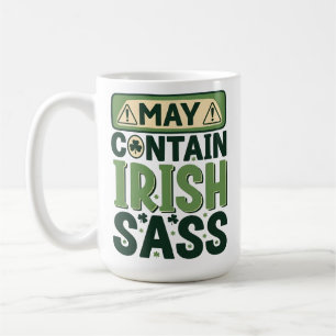 Caneca De Café Sass Irlandês Divertido - Orgulho Irlandês Sarcást