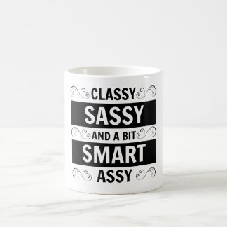 Caneca De Café Sassy elegante e um bocado