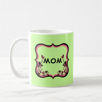 Caneca De Café Sassy Floral Personalizável Mãe Mug