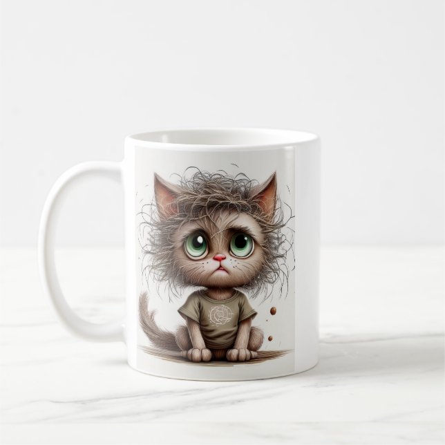 Caneca De Café Sassy Kitten (Esquerda)