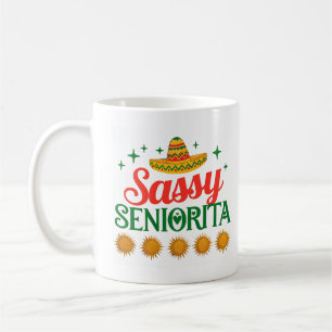 Caneca De Café Sassy Seniorita-01 - Cinco de Mayo