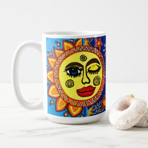 Caneca de café Sassy Sun