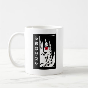 Caneca De Café Sasuke Anime