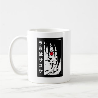 Caneca De Café Sasuke Anime