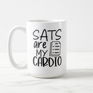 Caneca De Café Sats é o meu cardio