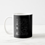 Caneca De Café Saturn V Saturn 5 Rocket Science Equations<br><div class="desc">Saturn V Saturn 5 Rocket Science Equations</div>