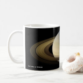 Caneca De Café Saturno na Primavera Equinox, Cassini-Huygens