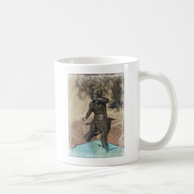 Caneca De Café Satyr Fountain (Direita)