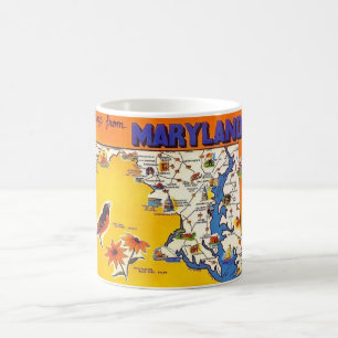 Caneca De Café Saudação Antiga de Maryland