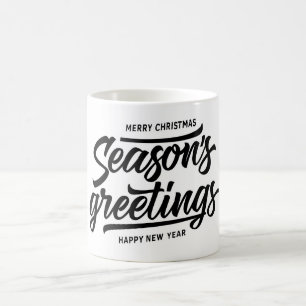 Caneca De Café Saudação da Temporada