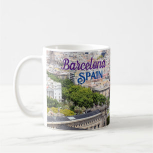Caneca De Café Saudações da Espanha de Barcelona Coffee Mug