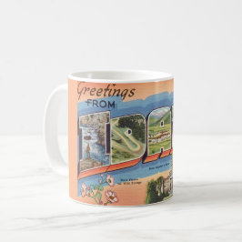 Caneca De Café Saudações de Idaho