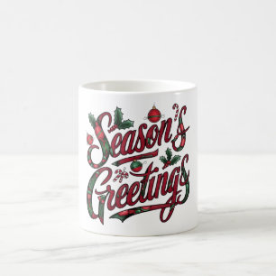 CANECA DE CAFÉ SAUDAÇÕES DE NATAL