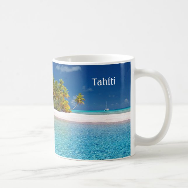 Caneca De Café Saudações do Taiti (Direita)