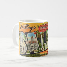 Caneca De Café Saudações Salem Oregon